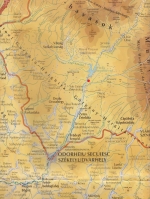 Hargita megye térkép - Nagy Lak III vendégház